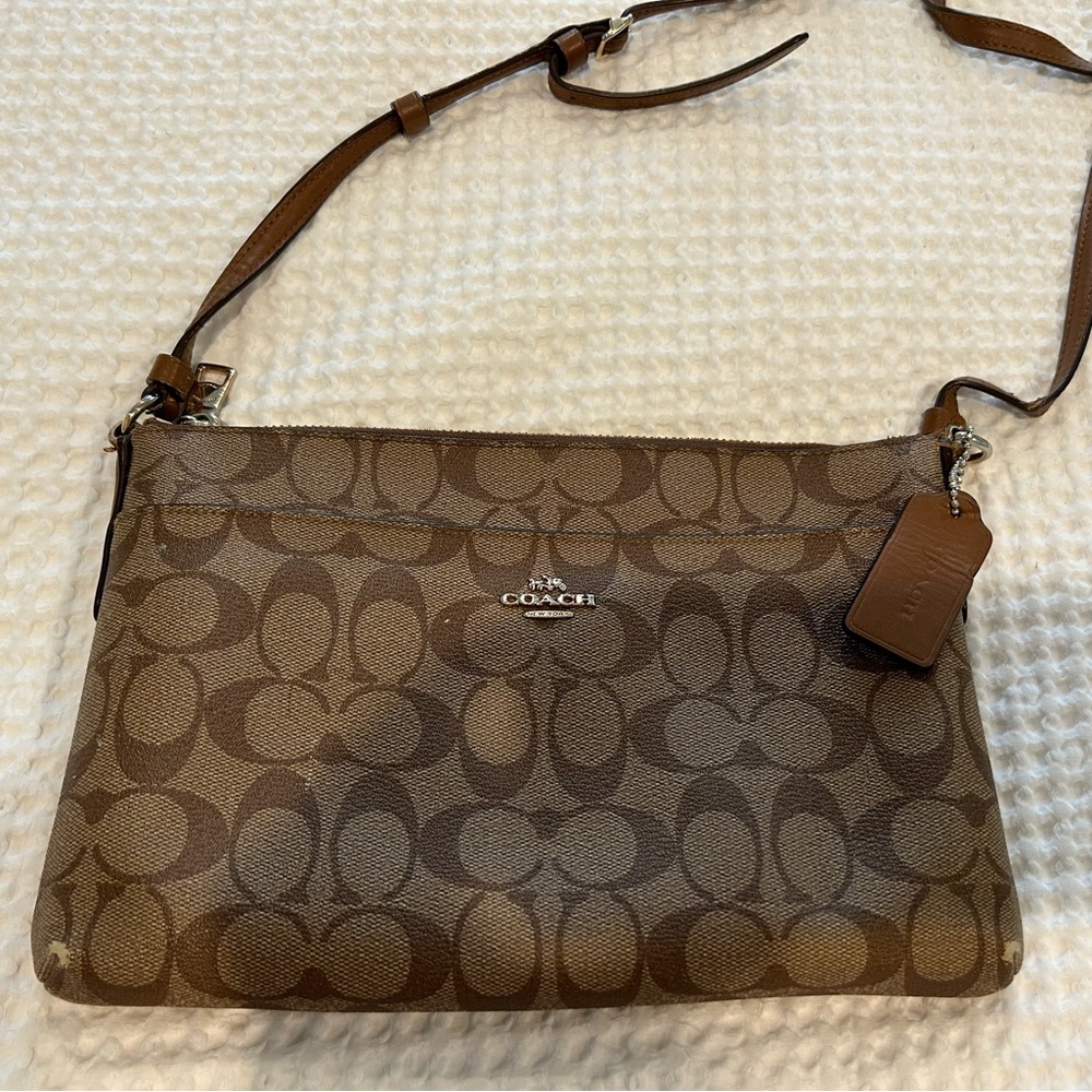 Brown Coach Crossbody bag